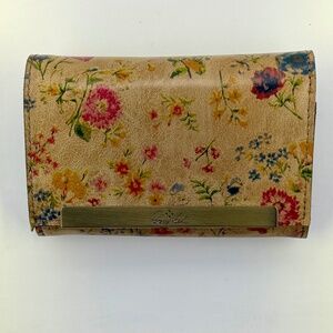 Patricia Nash Cametti Floral leather Trifold wallet